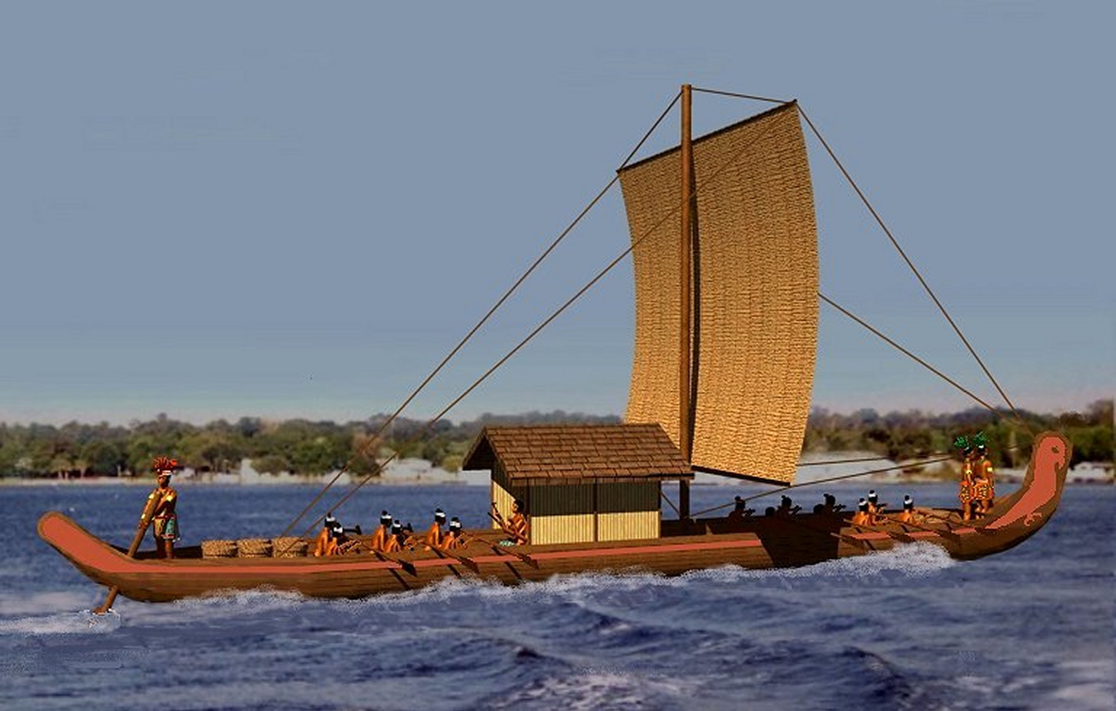 Boats built by the Chontal Mayas – The Americas Revealed