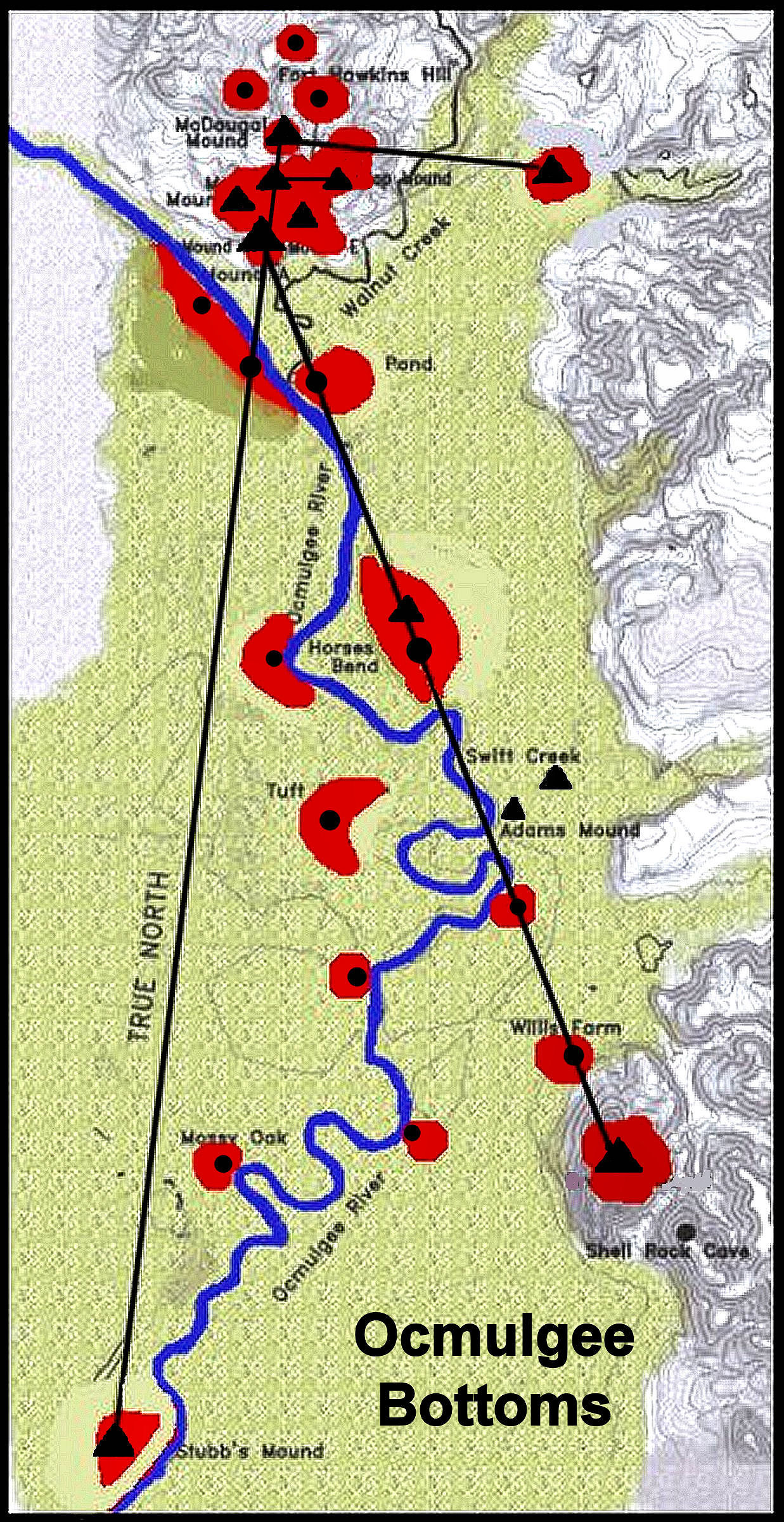 Happy Ocmulgee New Year S Day The Americas Revealed Ocmulgee Bottoms Color 
