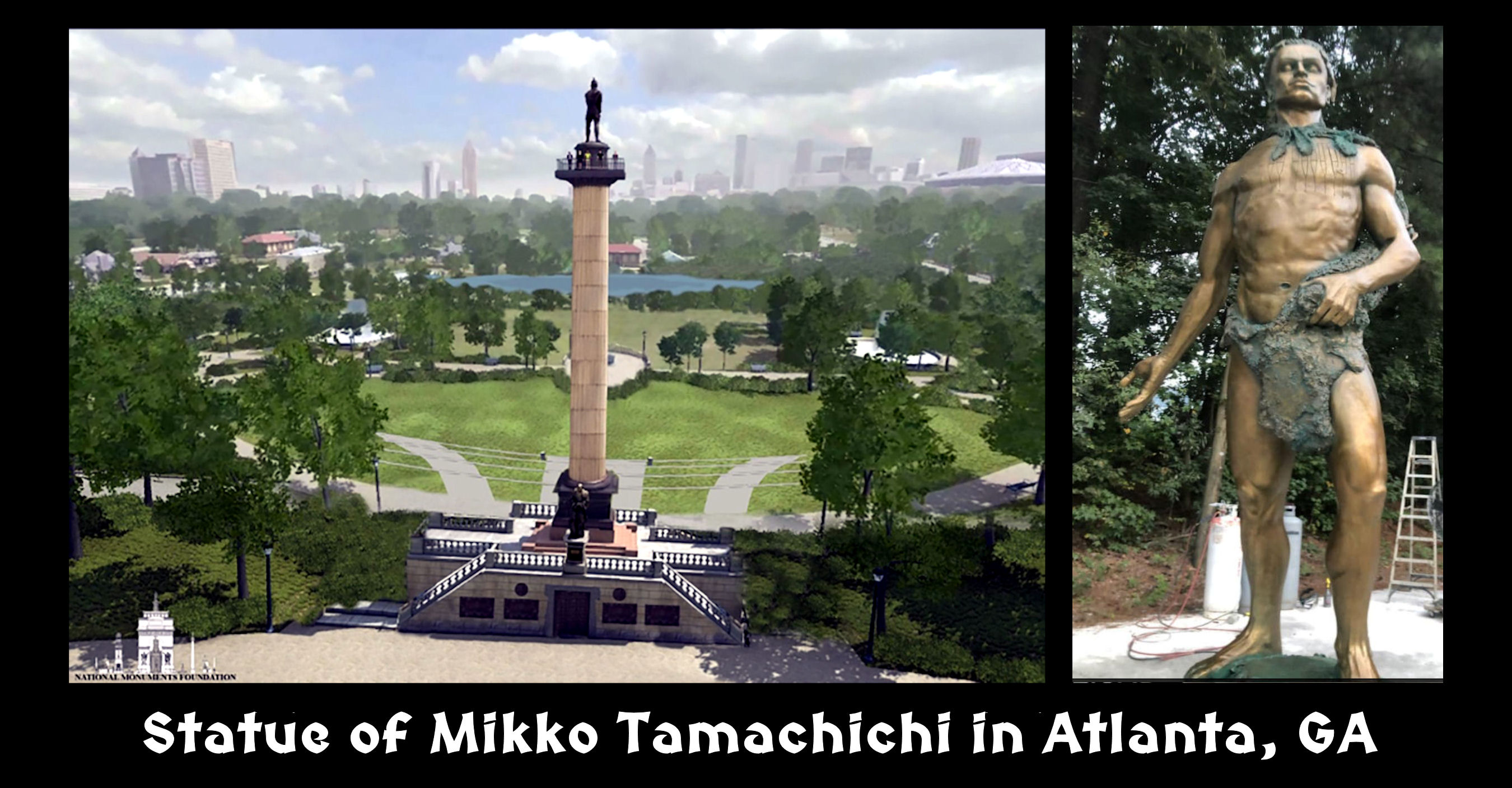 Atlanta creates statue of a Savannah Native leader with an Itza Maya ...